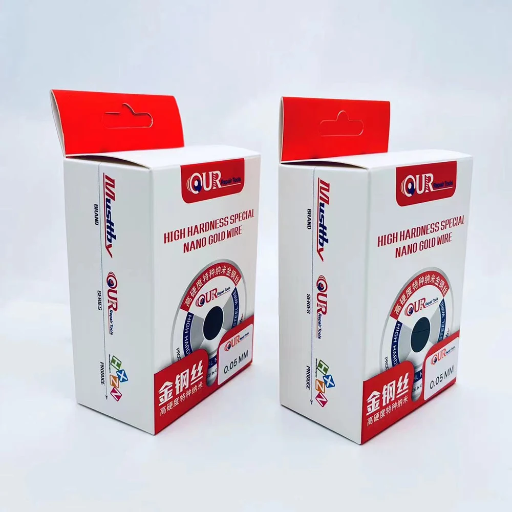 10 шт. Musttby высокопрочная Обрезка проволоки из Золотой стали для iPhone LCD OLED