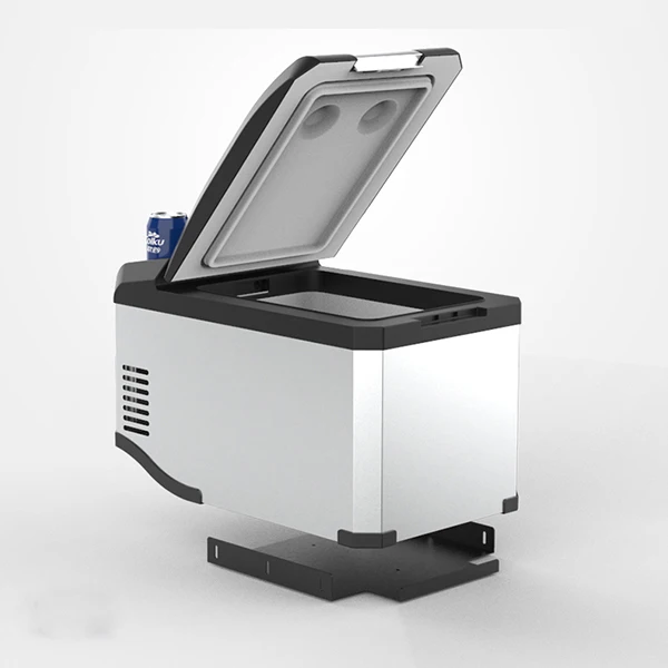 Colku 12V 24V Уникальная кривая форма Автомобильный холодильник 30L Food Truck Холодильник