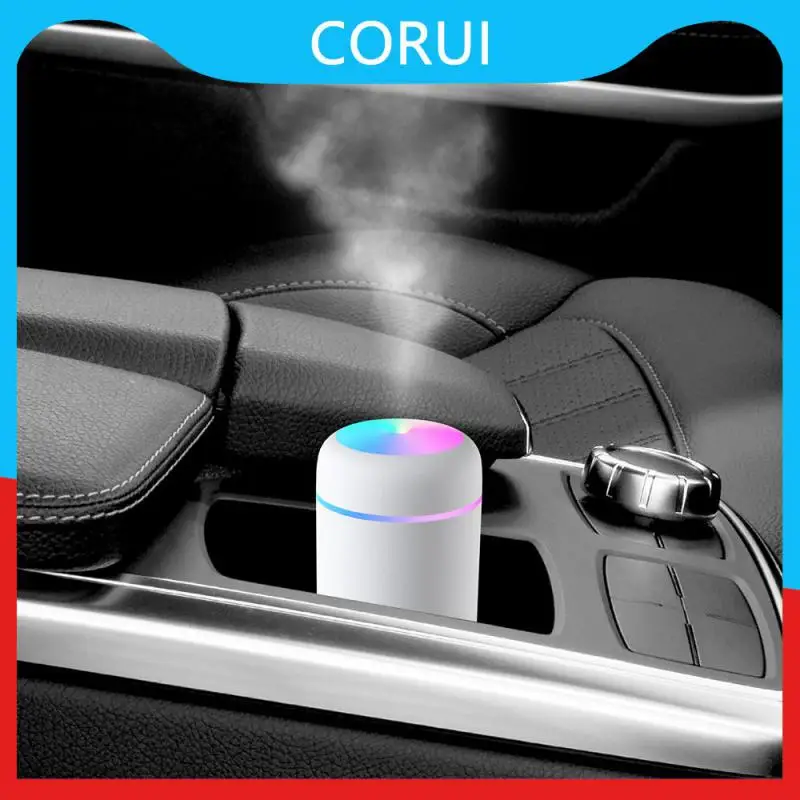 

For Home Car Plants Purifier Ultrasonic Colorful Air Humidifier Usb With Colorful Night Light Mist Sprayer Cool Humificador
