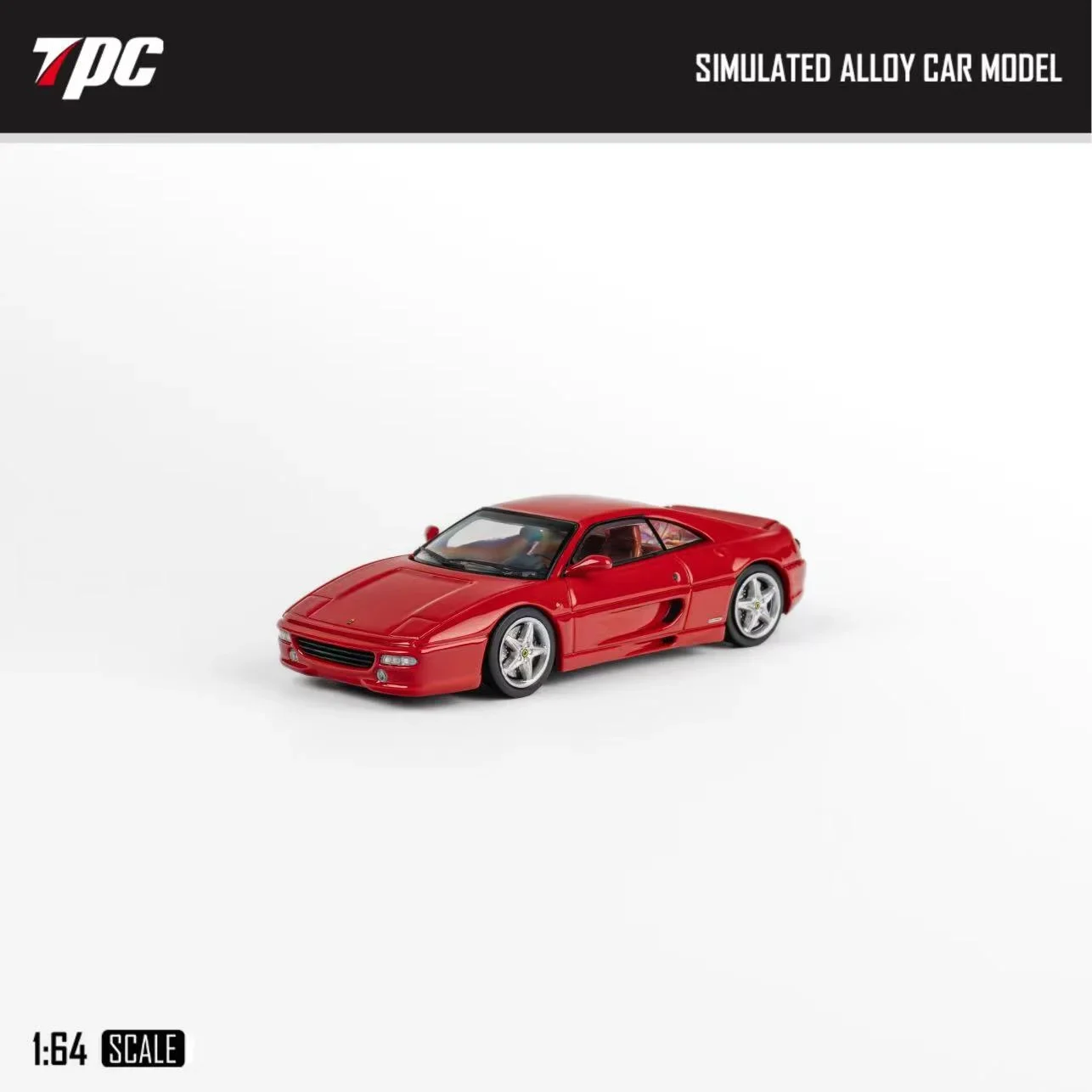 Модель автомобиля TPC 1:64 F355 Challenge Red Diecast