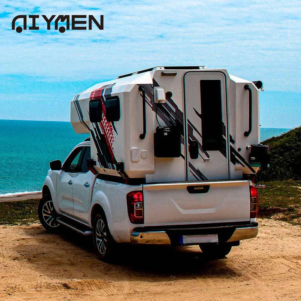 Слайд на корпусе Expedition 4x4 1/2 тонны Кемпинг по более низкой цене Shell Box Ram Truck Camper для