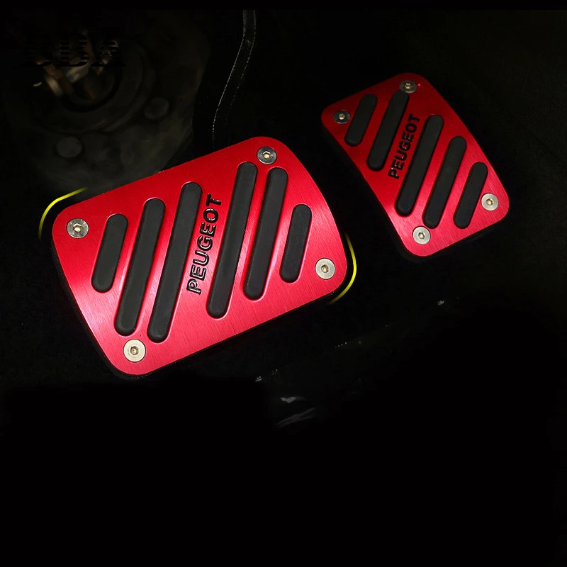 

Car gas pedal Brake pedal Decorative accessories For Dongfeng Peugeot 508L