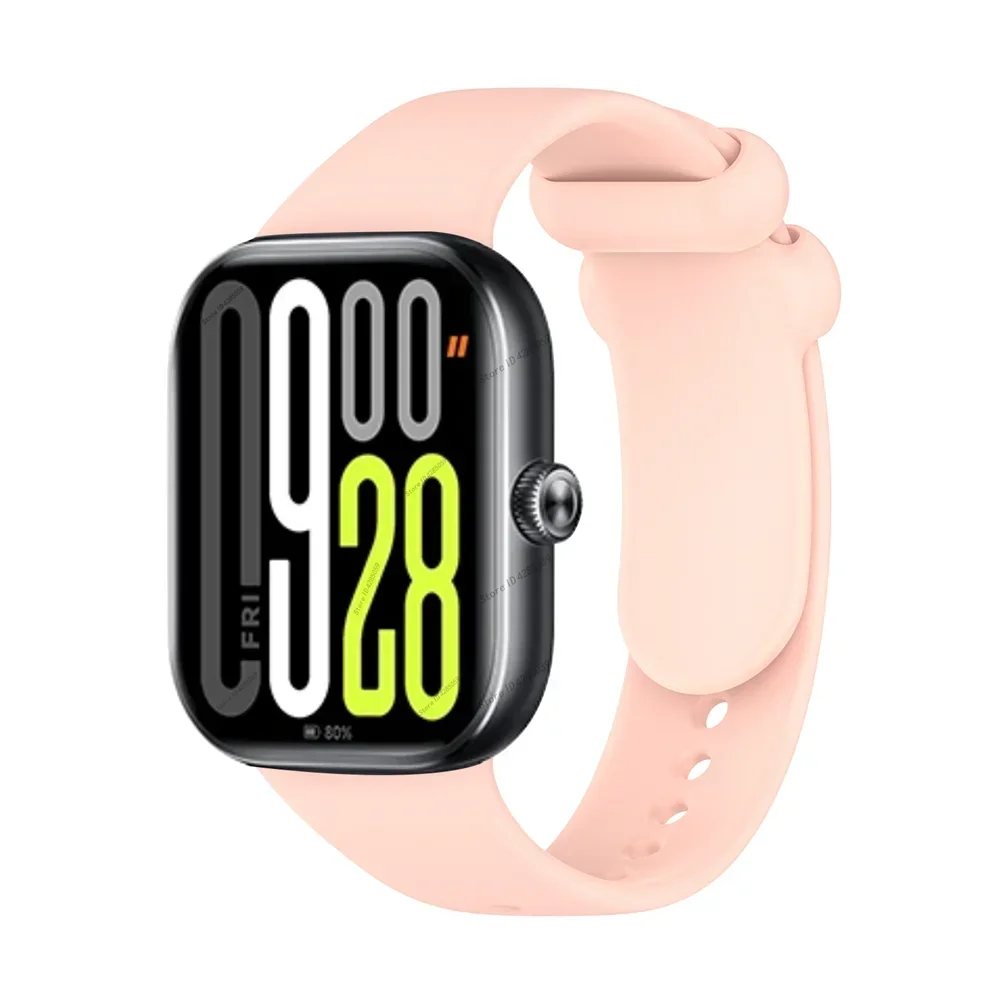 Фото Спортивный ремешок для часов Redmi Watch 5, сменный браслет для умных часов Xiaomi Mi Band 9 Pro 8 Pro, силиконовый ремешок, аксессуары №4