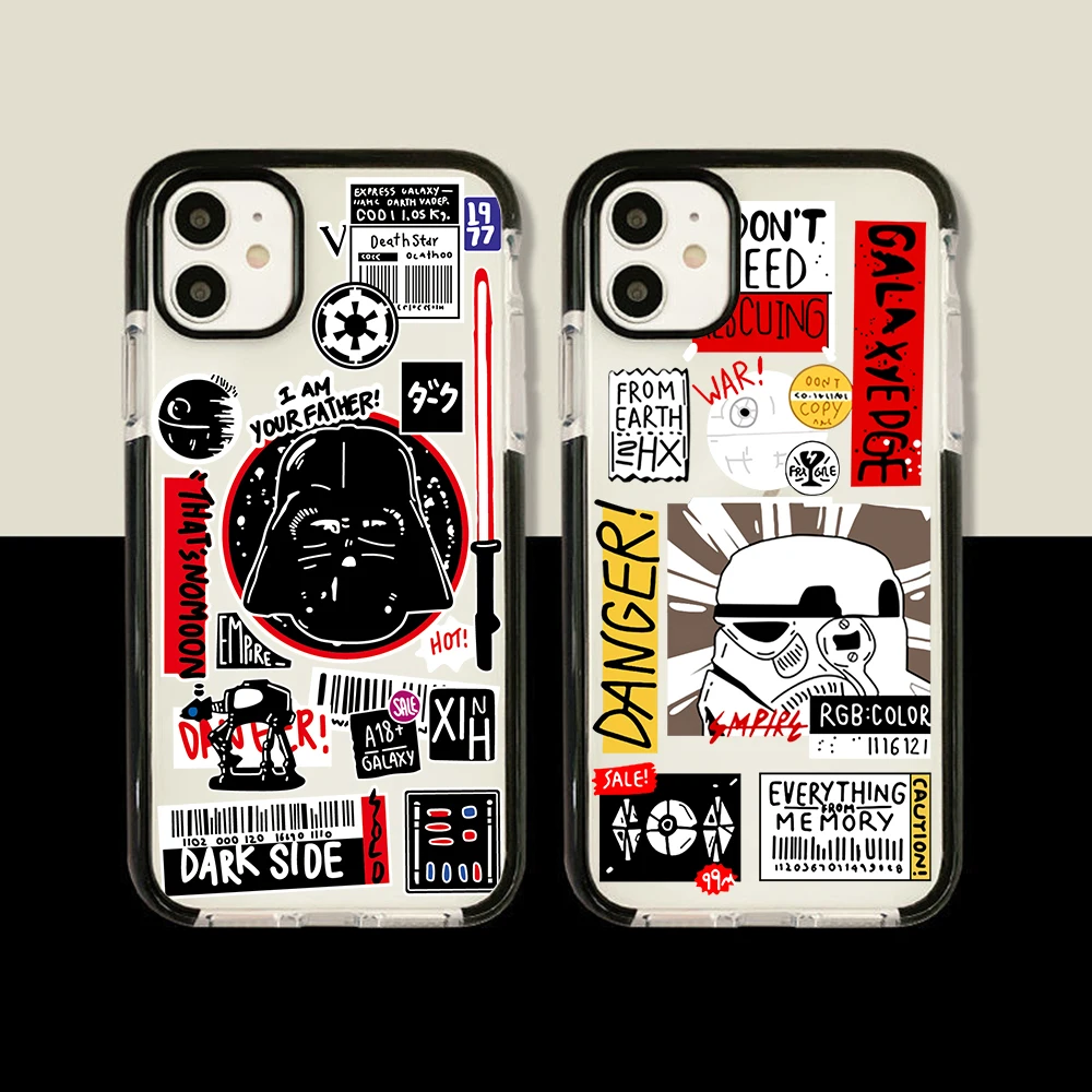 

Disney Yoda Cute Baby Silicone Phone Case For iPhone 14 11 12 13 Pro Max 7 8 Plus XS Clear Transparent Cover