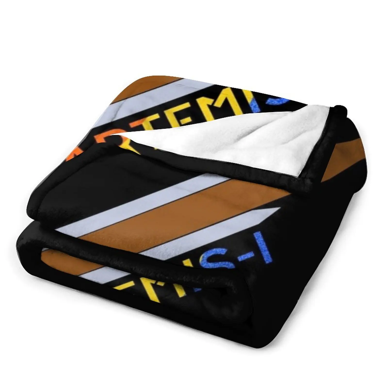 Artemis / 1 SLS - The Moon Rocket (Black Edition) Плед Одеяло Shaggy Luxury St Heavy to Sleep Одеяла