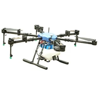 eft e616s 16l agricultural spraying drone e616 616s 16kg folding wheelbase frame brushless water pump spray agriculture drone