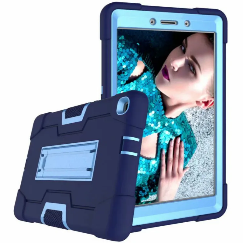 

Противоударный силиконовый чехол-подставка для планшета Samsung Galaxy Tab A 8,0 (8,0)