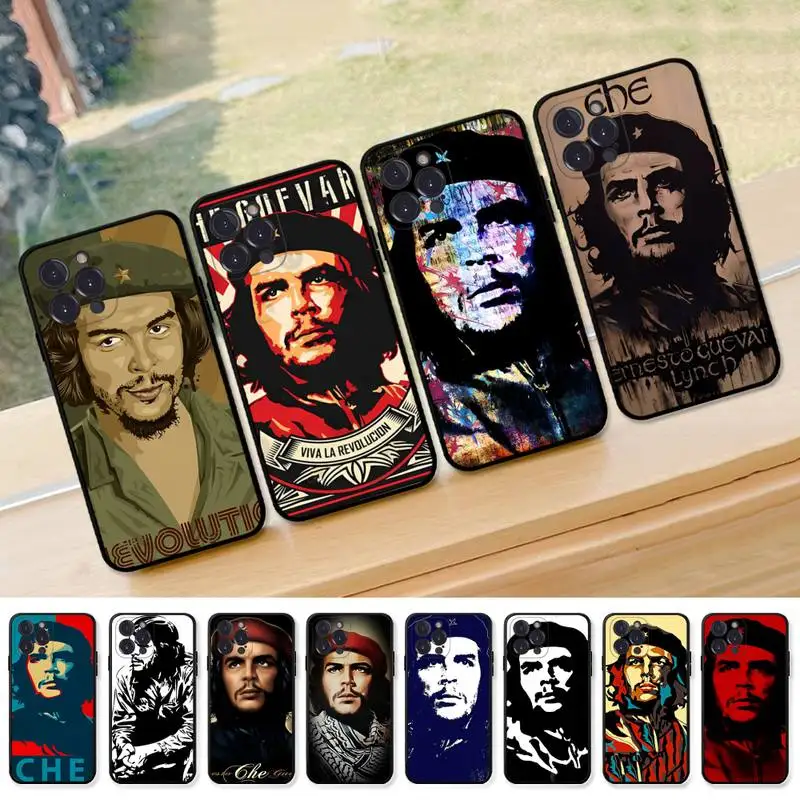 

Che guevara Phone Case for iPhone 13 12 Mini 11 14 Pro Max Xs X Xr 7 8 Plus 6 6s Se 2022 silicone Cover