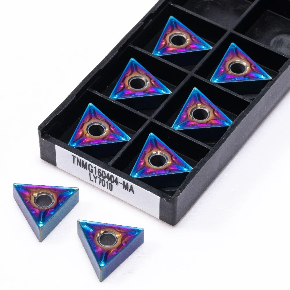 

Токарный Карбид из нержавеющей стали TNMG160404 TNMG160408 MA JZ7010, вставной инструмент, металлический токарный станок, фрезерный станок с ЧПУ TNMG, лезвие из твердого сплава