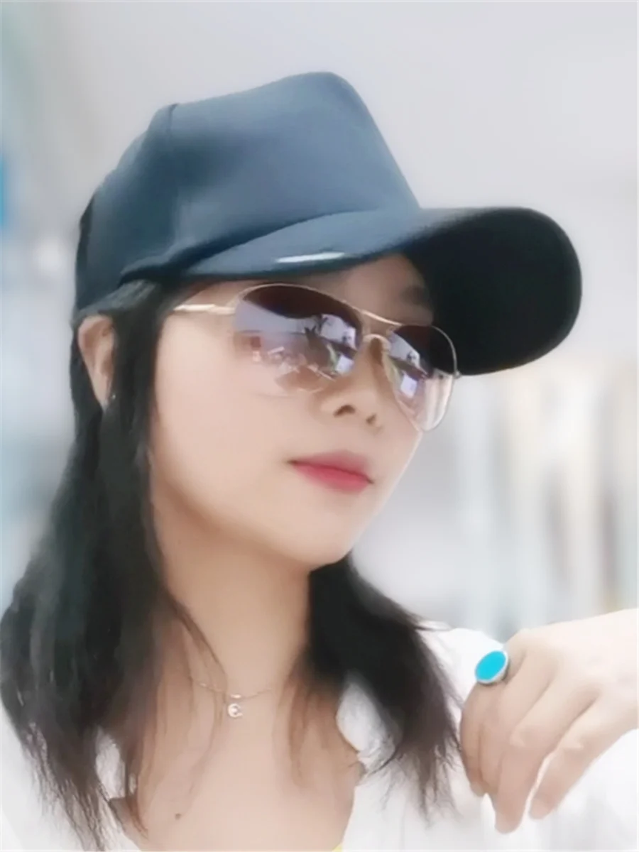 Осенне-зимняя бейсболка с большой окружностью головы большое лицо толстое для