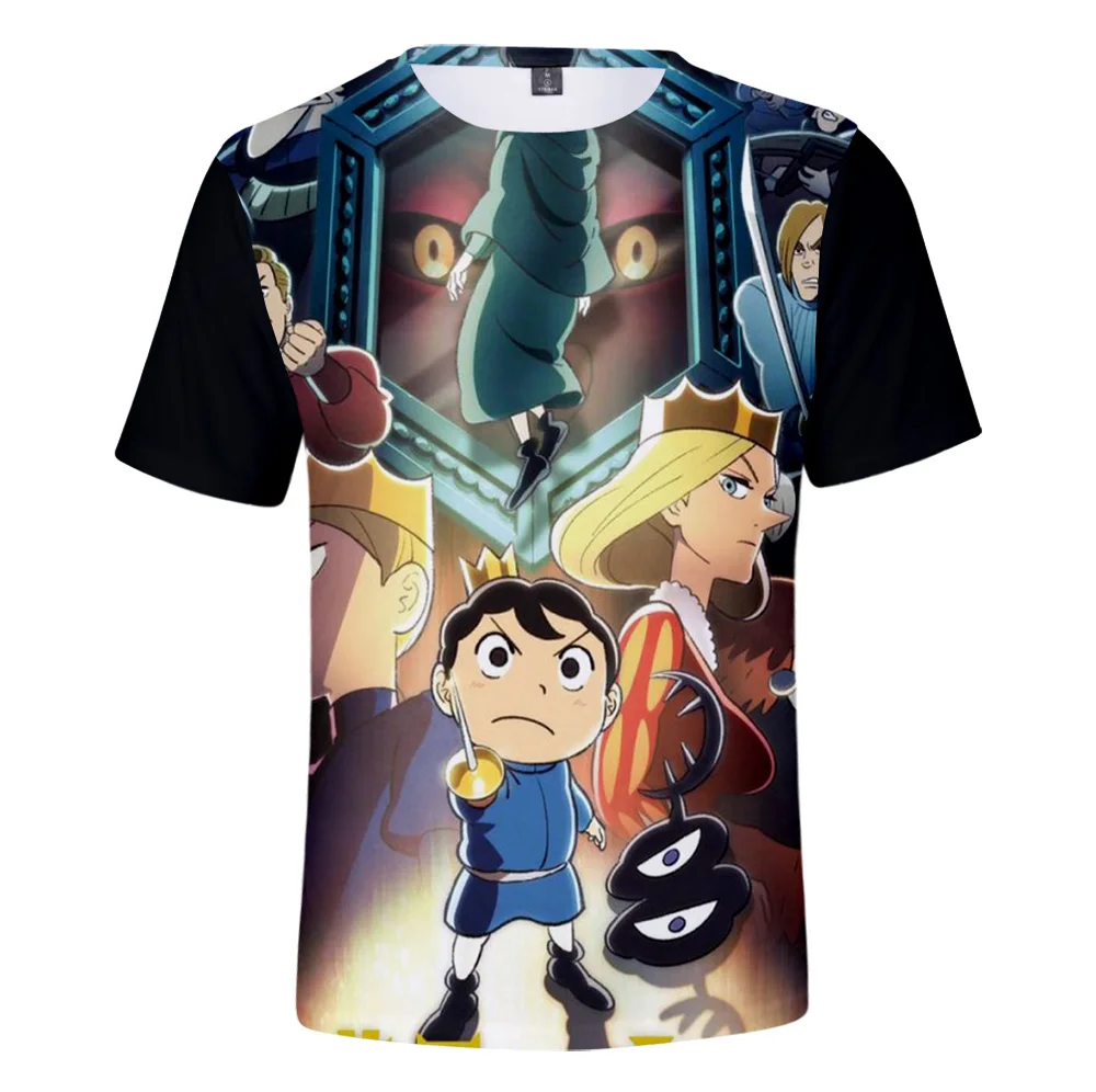 2023LIANSHUO летняя тонкая новая одежда с аниме принтом Футболка коротким рукавом