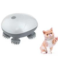 electric automatic silicon head scalp massager cat head massager machine beauty health head massager