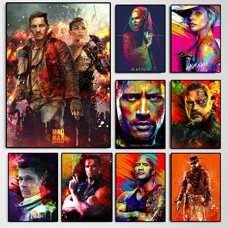 

Movie Poster Celebrity Canvas Wall Art Print Wall Picture for Living Room Classic Decor Home Decor