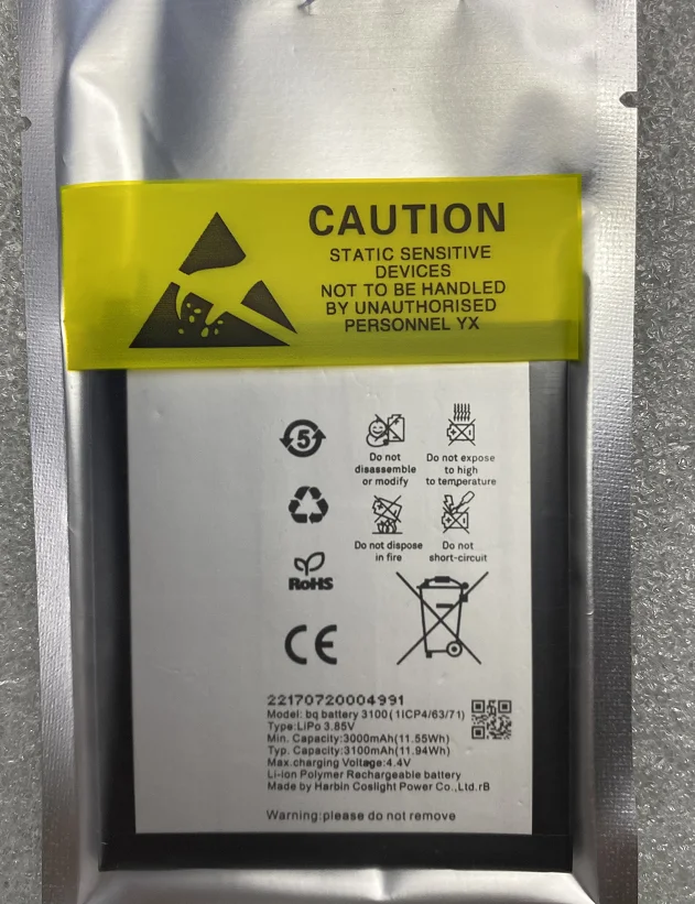 for BQ Aquaris X X Pro 3100 Bq Battery 3100 Battery