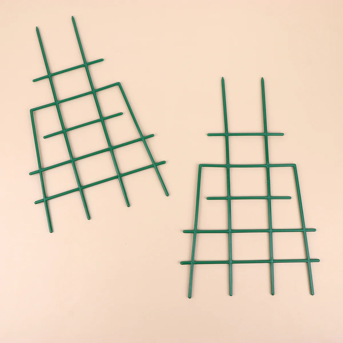 

5 Pcs Plastic Trellis Indoor Pots Plants Vine Trellis Support Potted Plants Receptacle Bean Trellis