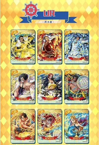 Новая карта серии One Piece Top War Luffy Nami Zoro Sanji редкая коллекция персонажей аниме