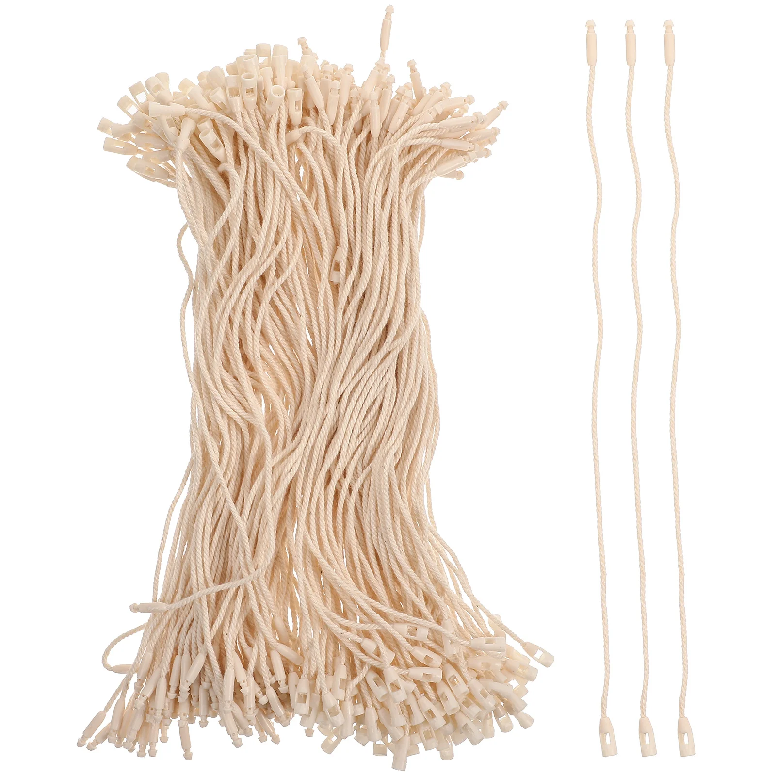 

200 Pcs Fasteners Crafts Hanging Grain Ropes Tags Label Security Sling Premium Plastic Price