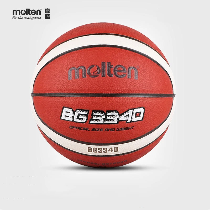 

Original Molten Basketball Ball BG3340 NEW Brand High Quality Genuine Molten PU Material Official Size7 Basketball