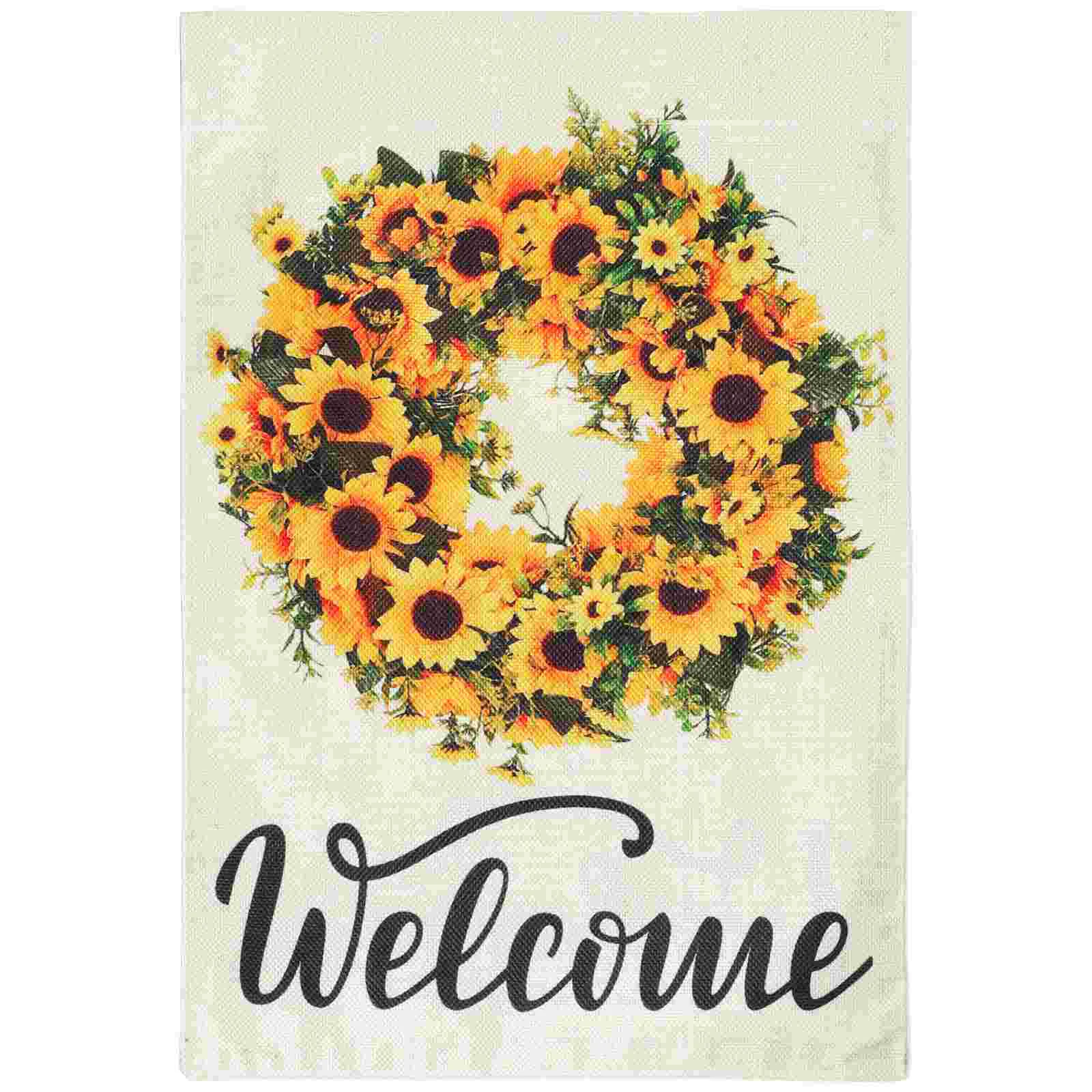 

Garden Flags Flag Spring Large Funnyfloral Small Fall Outside Decorative