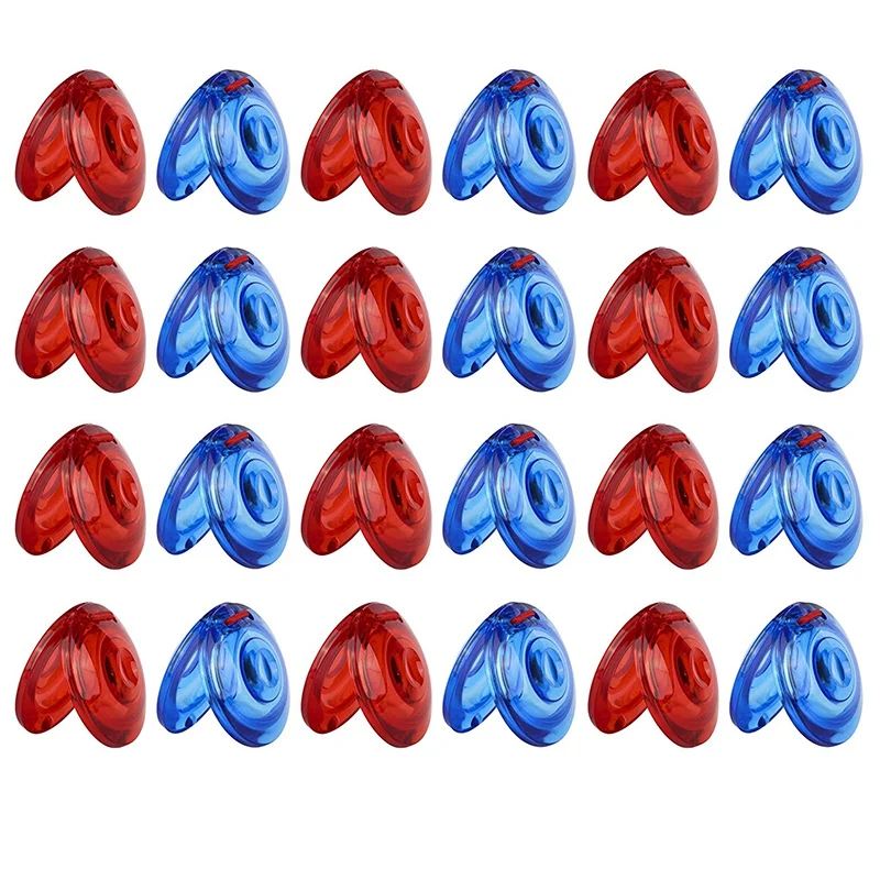

24 Pcs Finger Castanets For Kids Plastic Musical Instrument Rhythm Toys Party Supplies