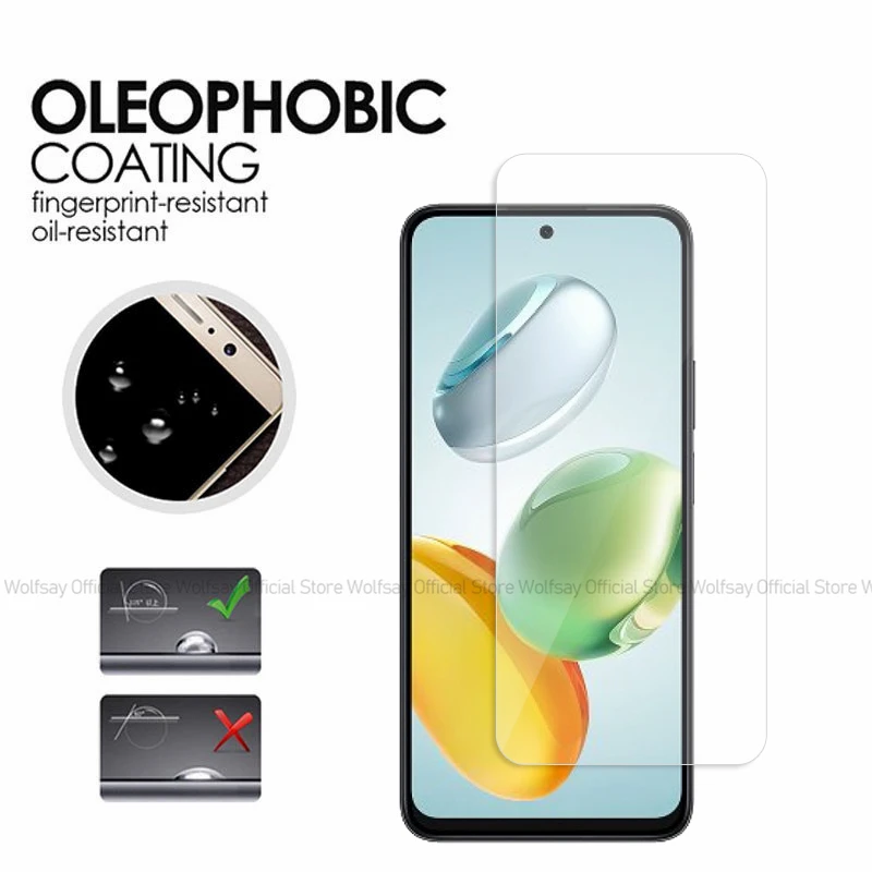 2/4 шт. защитная пленка для экрана Honor Play 60 Plus закаленное стекло полностью