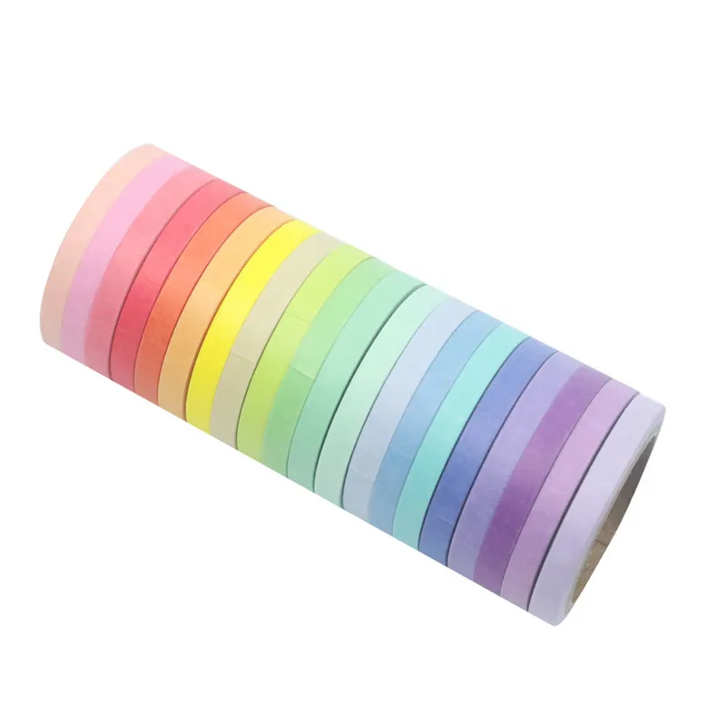 

Радужная малярная лента Washi 20 шт