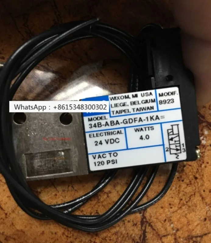 Электромагнитный клапан 34C-ABA-GDFA-1GA 34C-ABA-GDFC-1KT 34C-ABA-GDFA-1BC