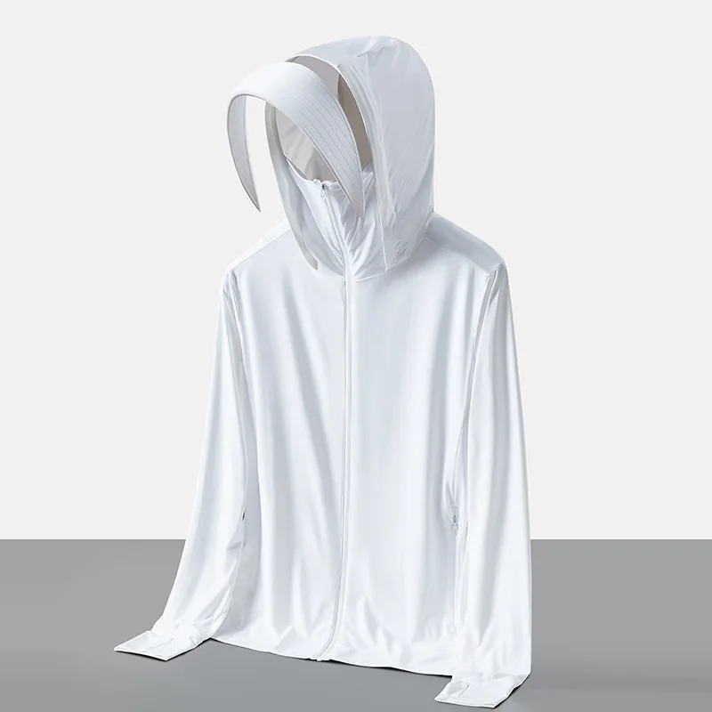 Мужская быстросохнущая рубашка с защитой от солнца UPF 50 + карманами