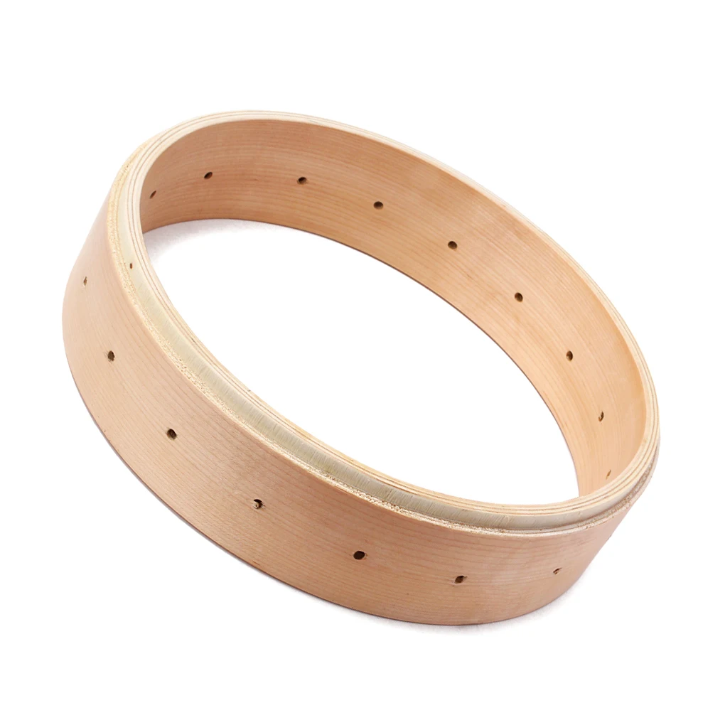 

Practical Lightweight Maple Banjo Frame Professional Copper Wood Ring Waterproof Banjo Accessories Replacement Annulus