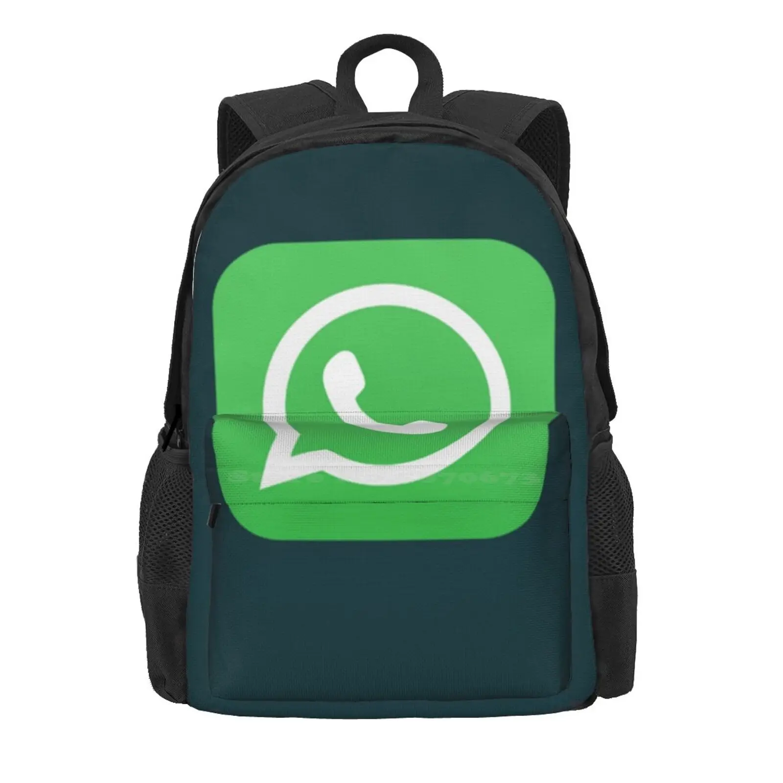 Хит продаж школьный рюкзак Whatsapp модные сумки забавные через плечо для Instagram Apple