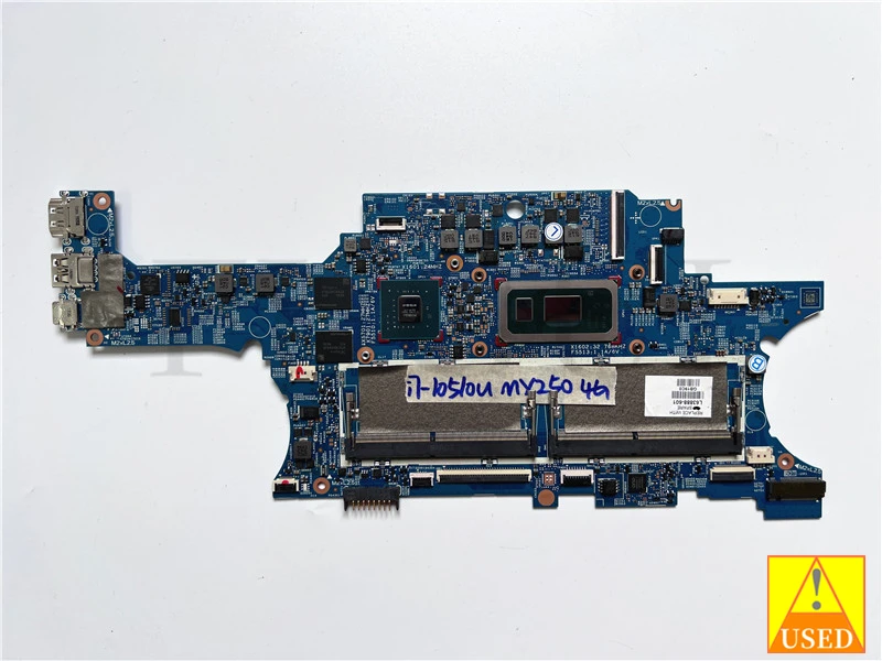

Материнская плата для ноутбука HP X360, 15-dr L63888-601 SRGKW i7-10510U MX250 4 Гб 18748-1, полностью протестированная, работает идеально