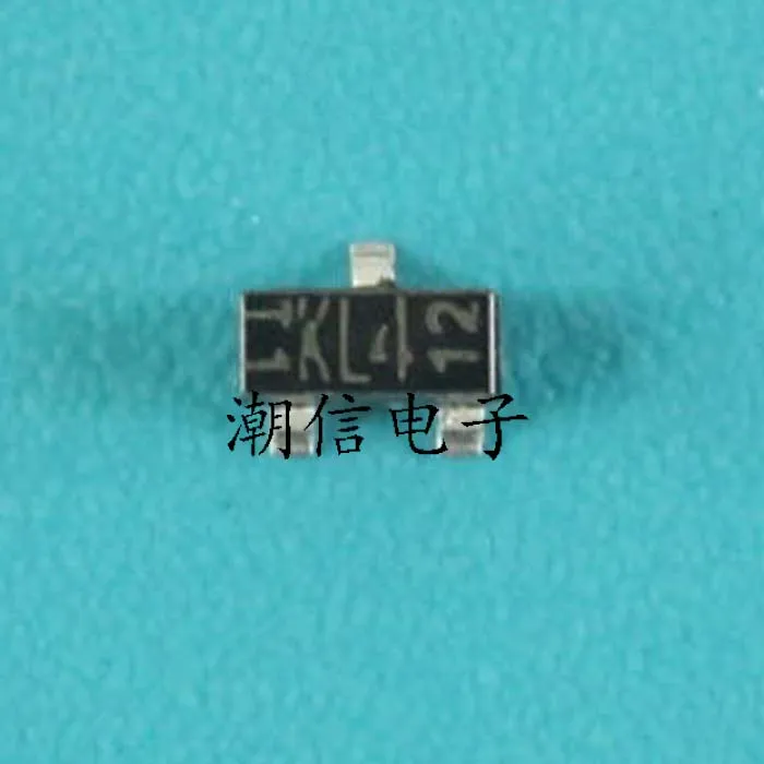 

100PCS/LOT NEW ORIGINAL BAT54S screen printing KL4 Schottky diode 0.2A 30V