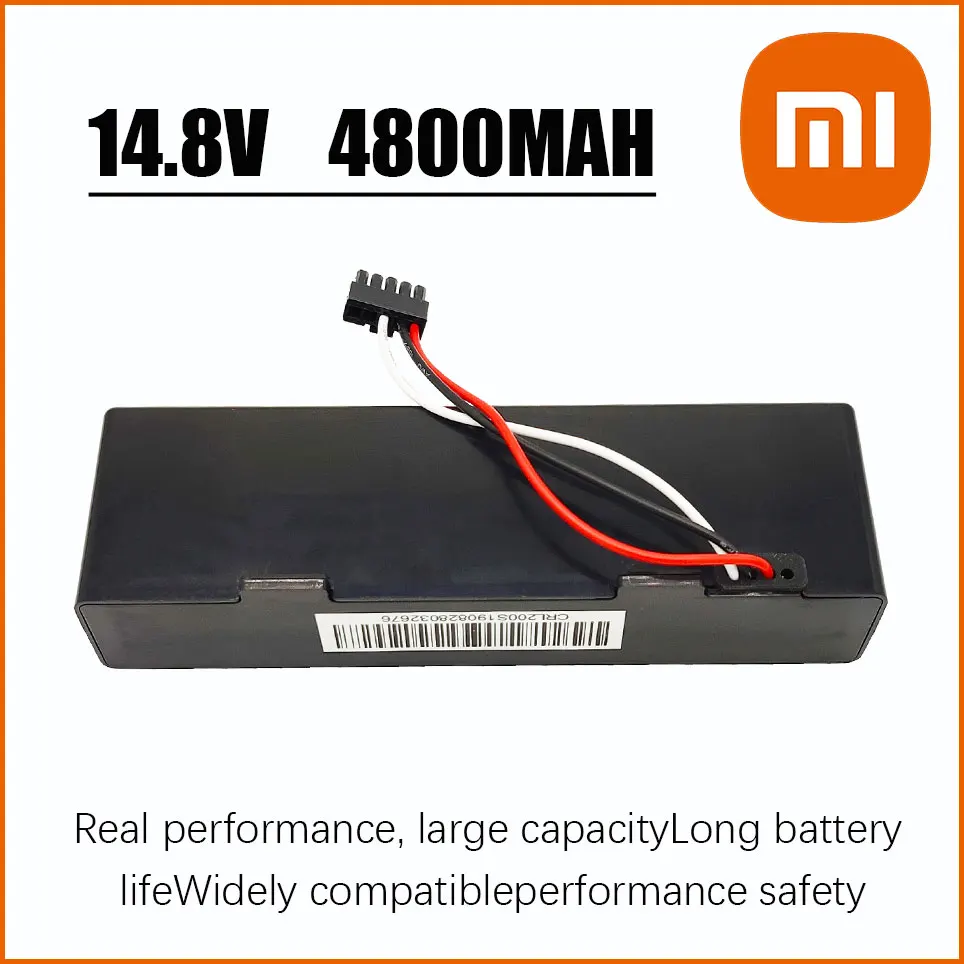 

Original Rechargeable battery Xiaomi Mijia STYTJ02YM Sweeping Mopping Robot 14.8V 4800mah For Haier JX37 Vacuum Cleaner