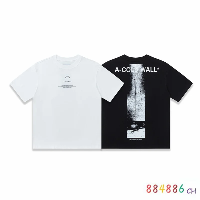 

ACW A-COLD-WALL T-shirt Men Women High Quality Posterior Constellation Printed Short Sleeved Tee