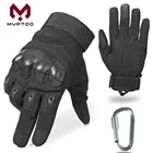 Мотоциклетные Перчатки для сенсорных экранов, Дышащие варежки для езды на мотоцикле, защитное снаряжение для езды на велосипеде, Рабочая перчатка на весь палец