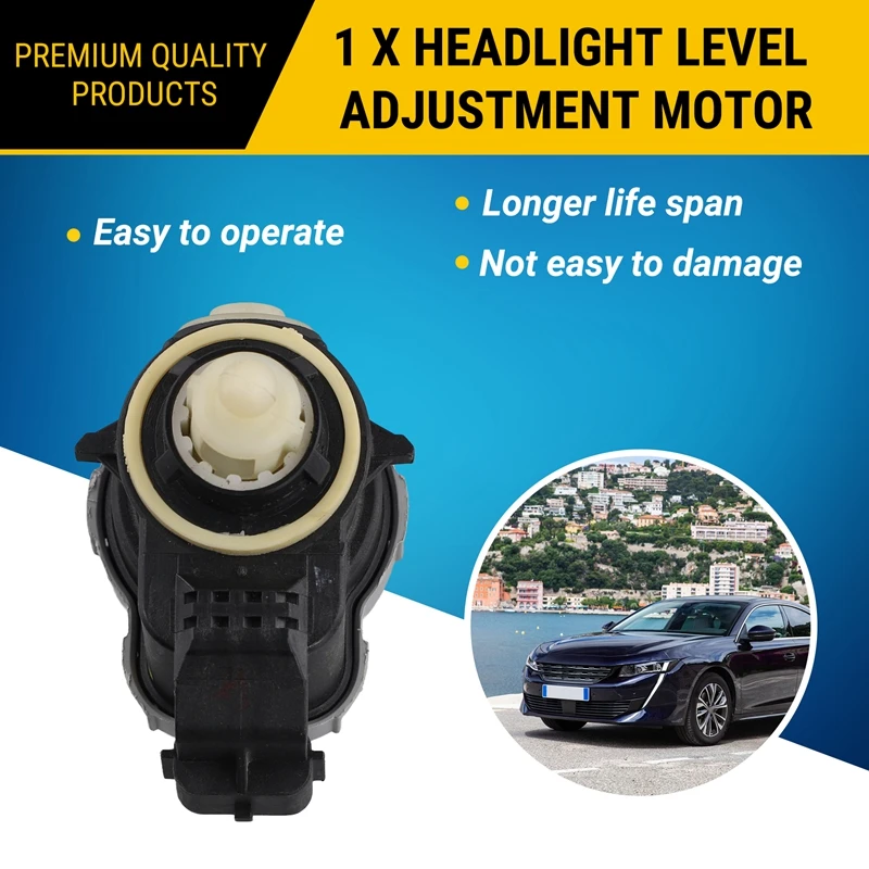 Новый двигатель регулировки уровня фары для Citroen C5 Peugeot 508 89062253 1608400780 1608399580