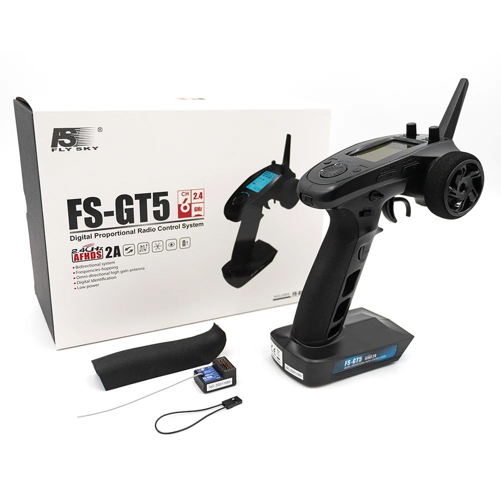 FlySky FS-GT5 GT3B 2 4 GHz 6/3 CH передатчик дистанционного управления W/Φ для радиоуправляемой
