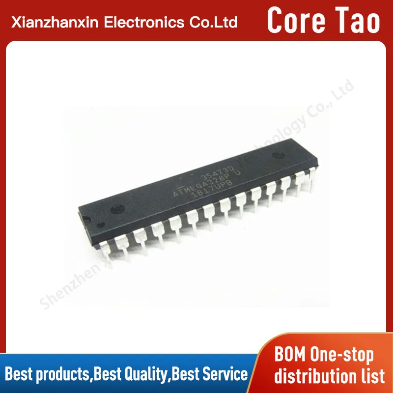1 ~ 5 шт./комплект, фонарь ATMEGA328P DIP28, микроконтроллер