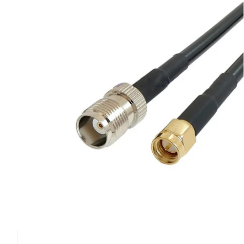 

RG58 Cable TNC Female To SMA Male jack Connector 50ohm Coaxial Cable jumper 0.1-20m