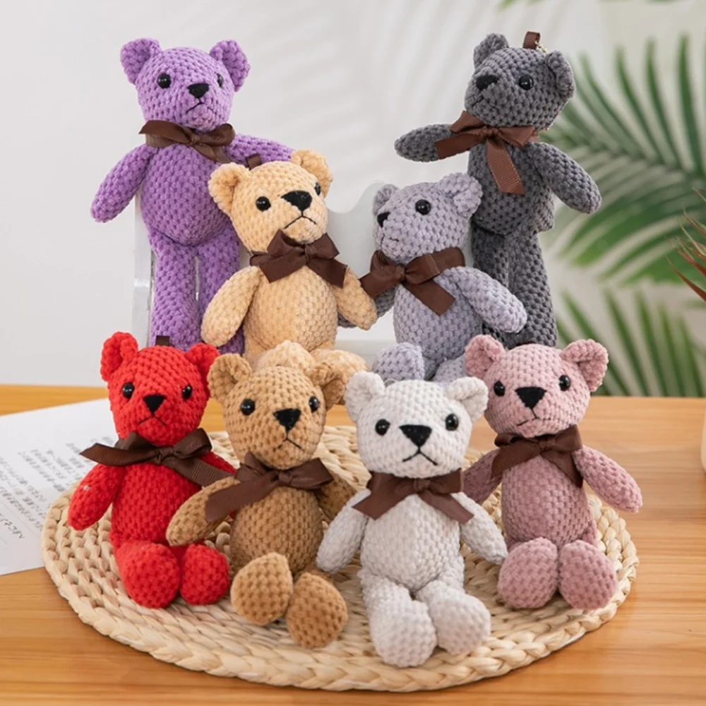 16 см супер милый мультяшный ананас кукла-медведь брелок мягкая плюшевая