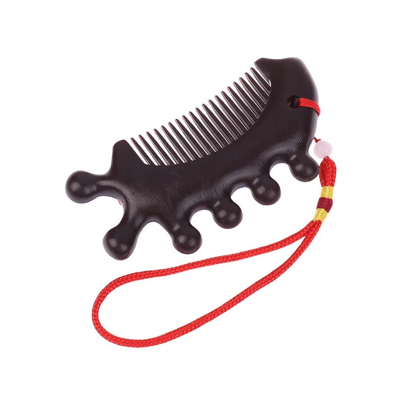 Массажная расческа с меридианом тела акупунктурная терапия головы