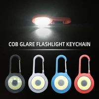 portable led flashlight carabiner lamp keychain light torch lamps 3 modes emergency camping tent lamps pocket backpack