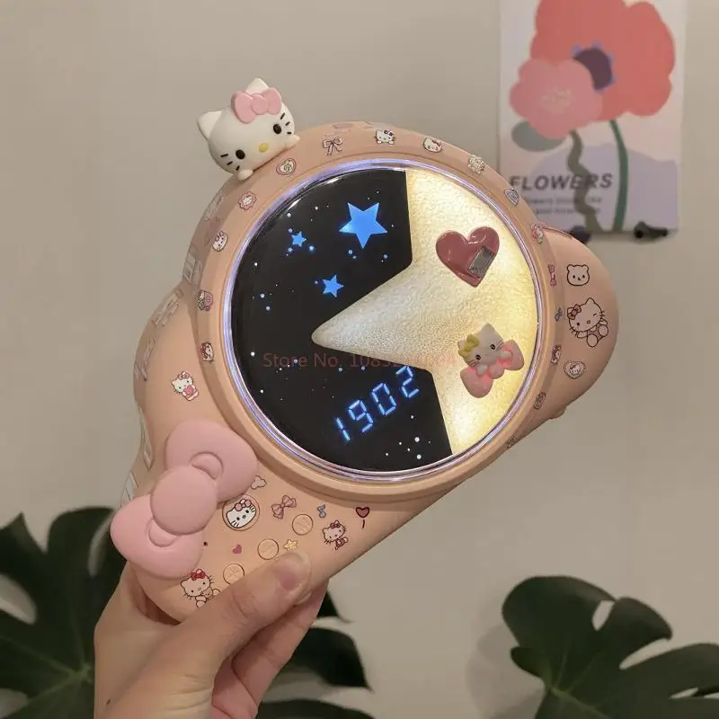 Bluetooth-Колонка Hello Kitty часы лампа стерео звук качественный Настольный беспроводной