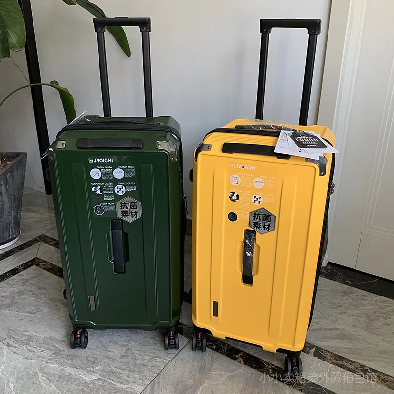 

Japanese travel suitcase universal wheel password thickened trolley luggage 22/26/30 inch high value luggage for men and women