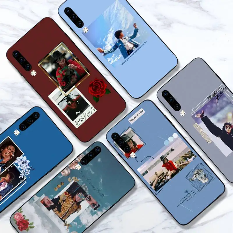 

Famous singer dancer Michael Jackson Phone Case For Huawei honor Mate 10 20 30 40 i 9 8 pro x Lite P smart 2019 Y5 2018 nova 5t