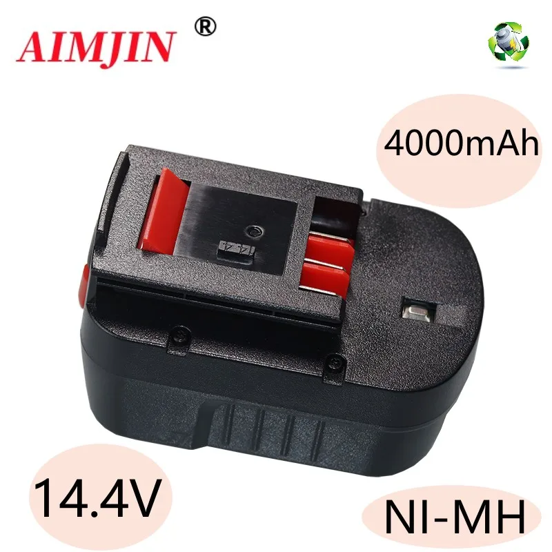 14,4 V HPB14 для Black And Decker 4000mAh Сменный никель-металлогидридный аккумулятор батареи fiрестоm FSB14 FS140BX 499936-34