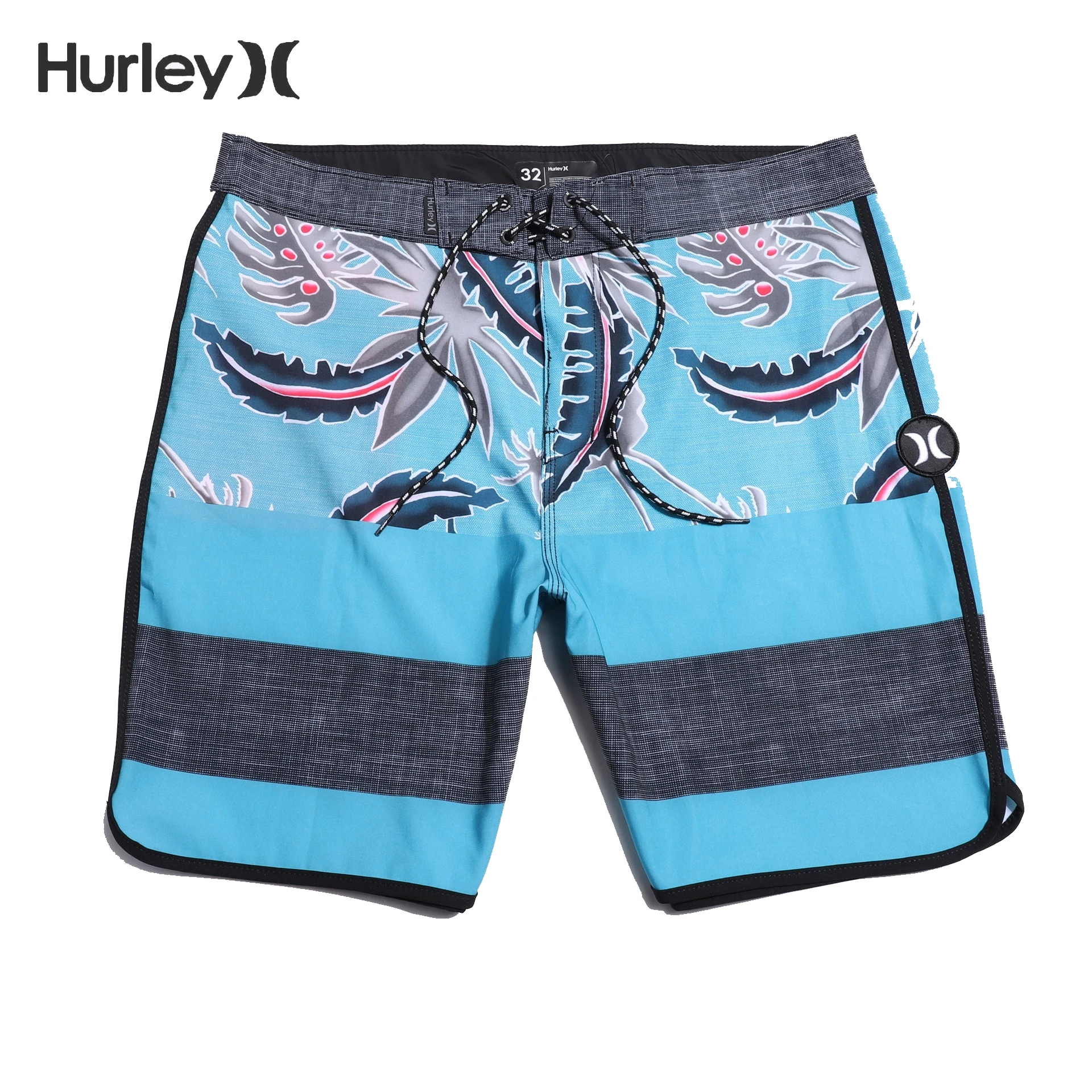 

Hurley Vêtements De Plage Men Leisure Sports Fitness Vacation Swimming Quick Drying Loose Seaside Surf Beach Shorts Bodybuilding