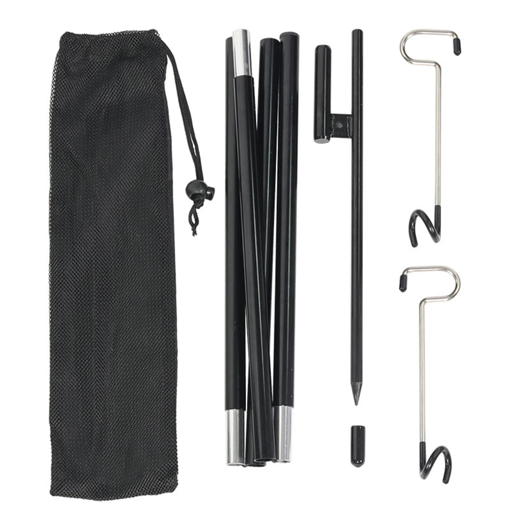 

Outdoor Aluminum Alloy Floor Nail Bracket Suitable For Camping Travel Portable Folding Light Stand Hanging Light Fixing Stand