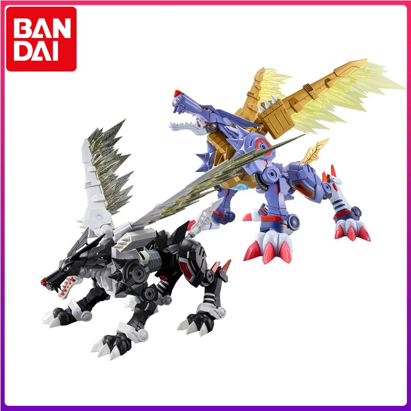 

Оригинальная Подлинная модель фигуры Bandai, стандартное приключение Digimon, металлический гарумон, детская сборная игрушка, подарок