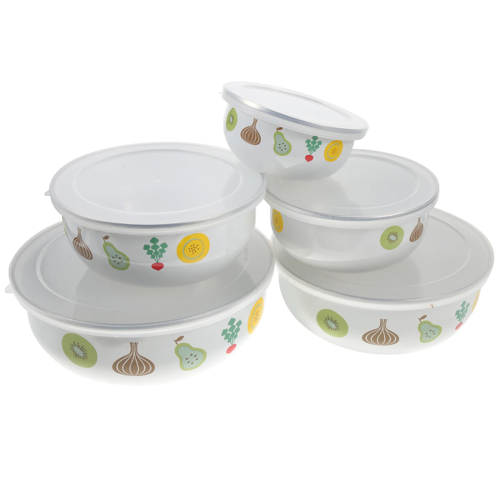 

Эмалированная сохраняющая чаша, чаши, крышки, бытовые чаши для супа, углубления, смешивания салата, яиц, контейнер для еды, фруктов